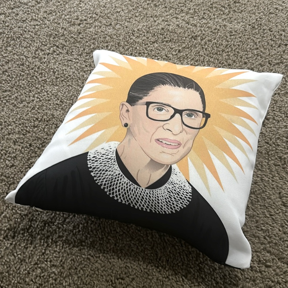 RBG pillow